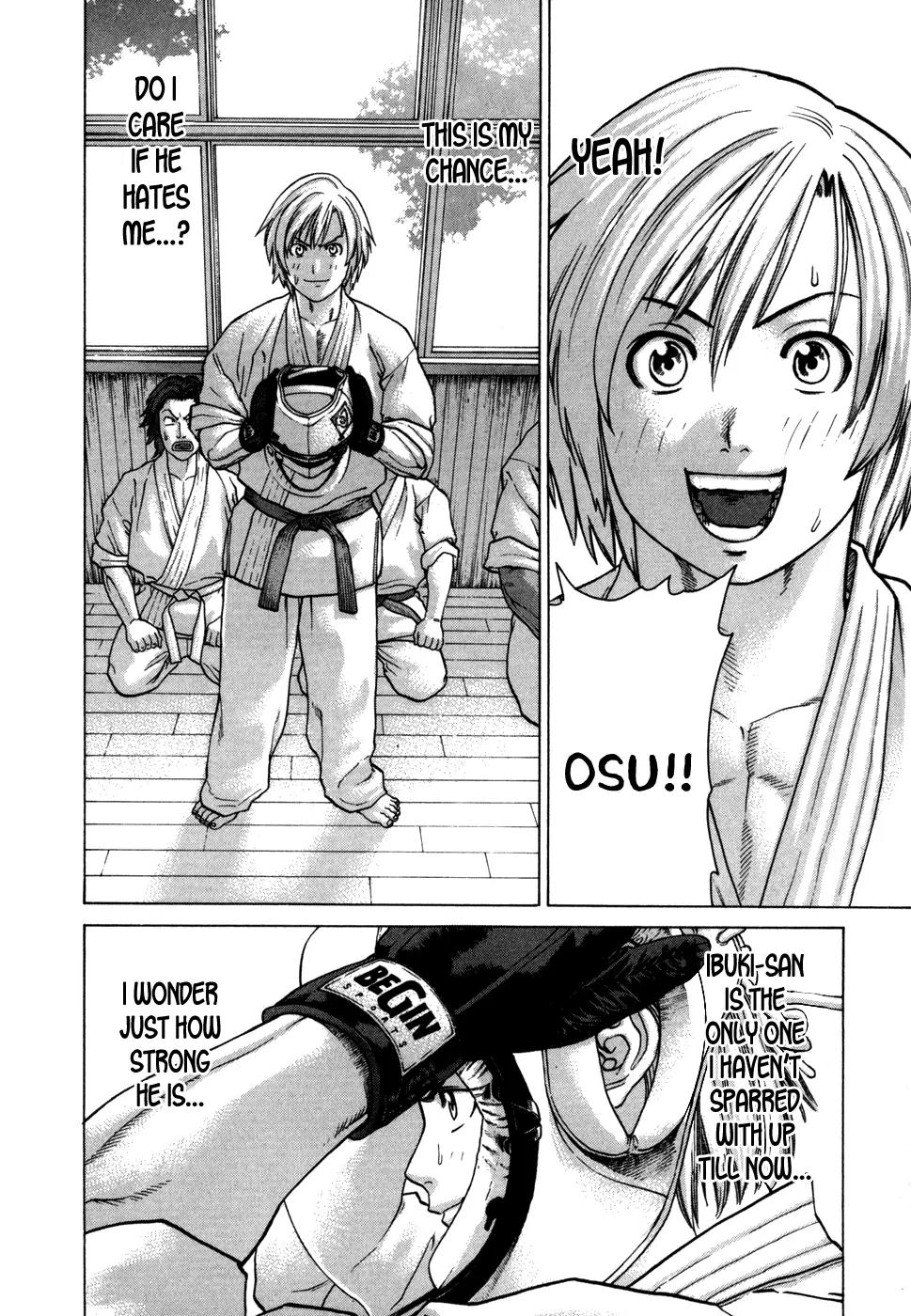 Karate Shoukoushi Kohinata Minoru Chapter 95 page 14 - Chapter 95: Challenge to the Middle Weight Champion