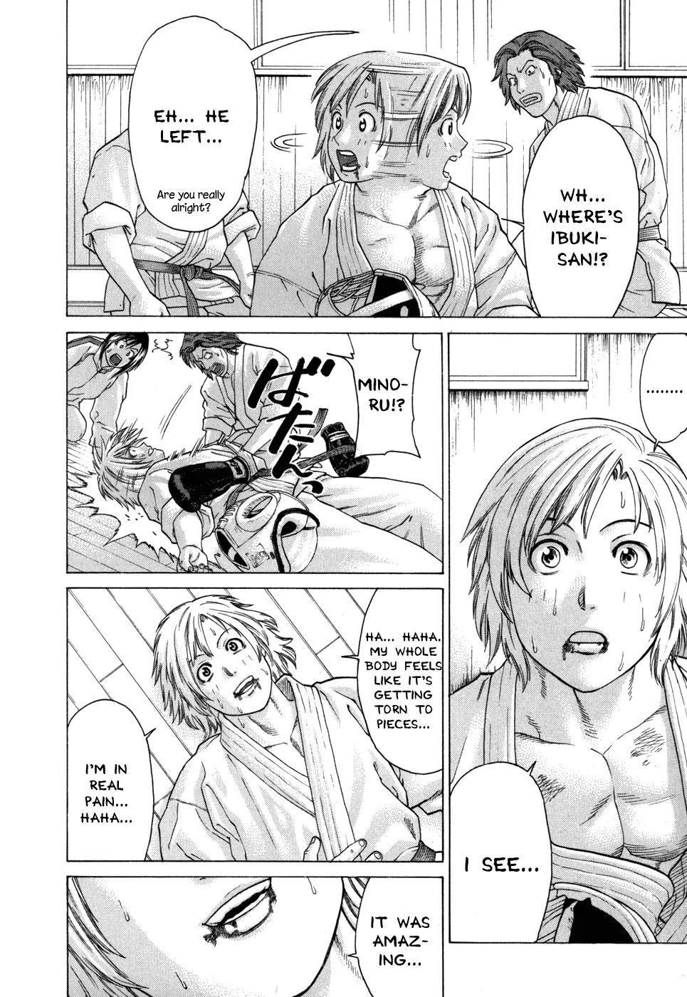 Karate Shoukoushi Kohinata Minoru Chapter 96 page 14 - Chapter 96: Ibuki Raving Mad