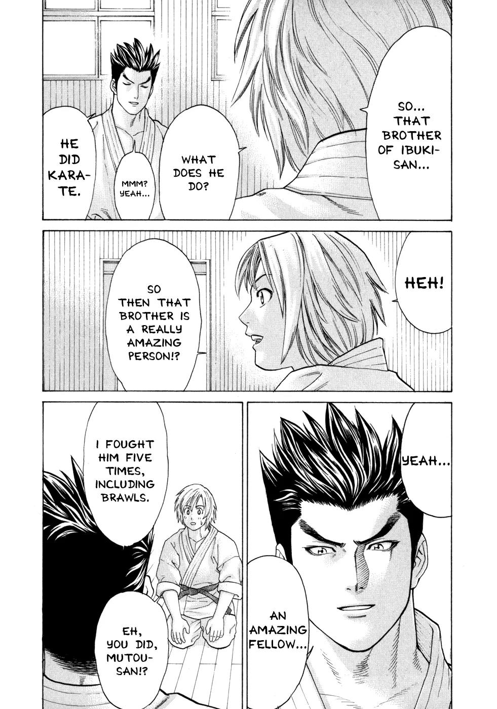 Karate Shoukoushi Kohinata Minoru Chapter 96 page 17 - Chapter 96: Ibuki Raving Mad