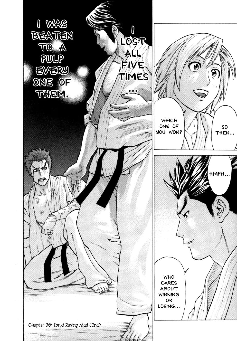 Karate Shoukoushi Kohinata Minoru Chapter 96 page 18 - Chapter 96: Ibuki Raving Mad