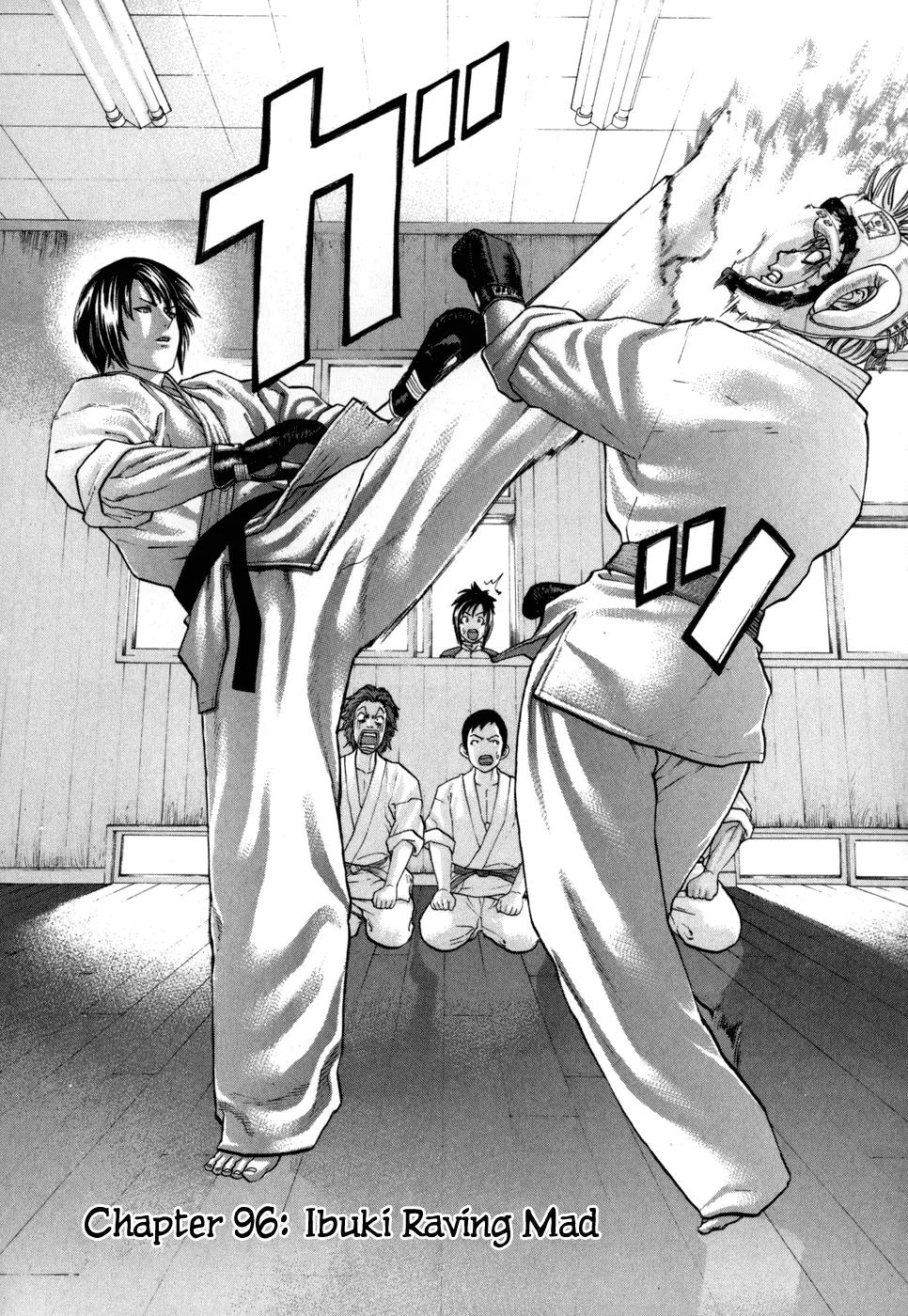 Karate Shoukoushi Kohinata Minoru Chapter 96 page 2 - Chapter 96: Ibuki Raving Mad