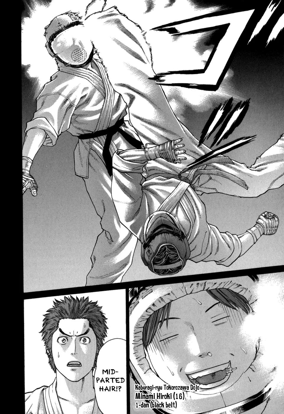 Karate Shoukoushi Kohinata Minoru Chapter 97 page 19 - Chapter 97: The Man Who Beat Back a Beast