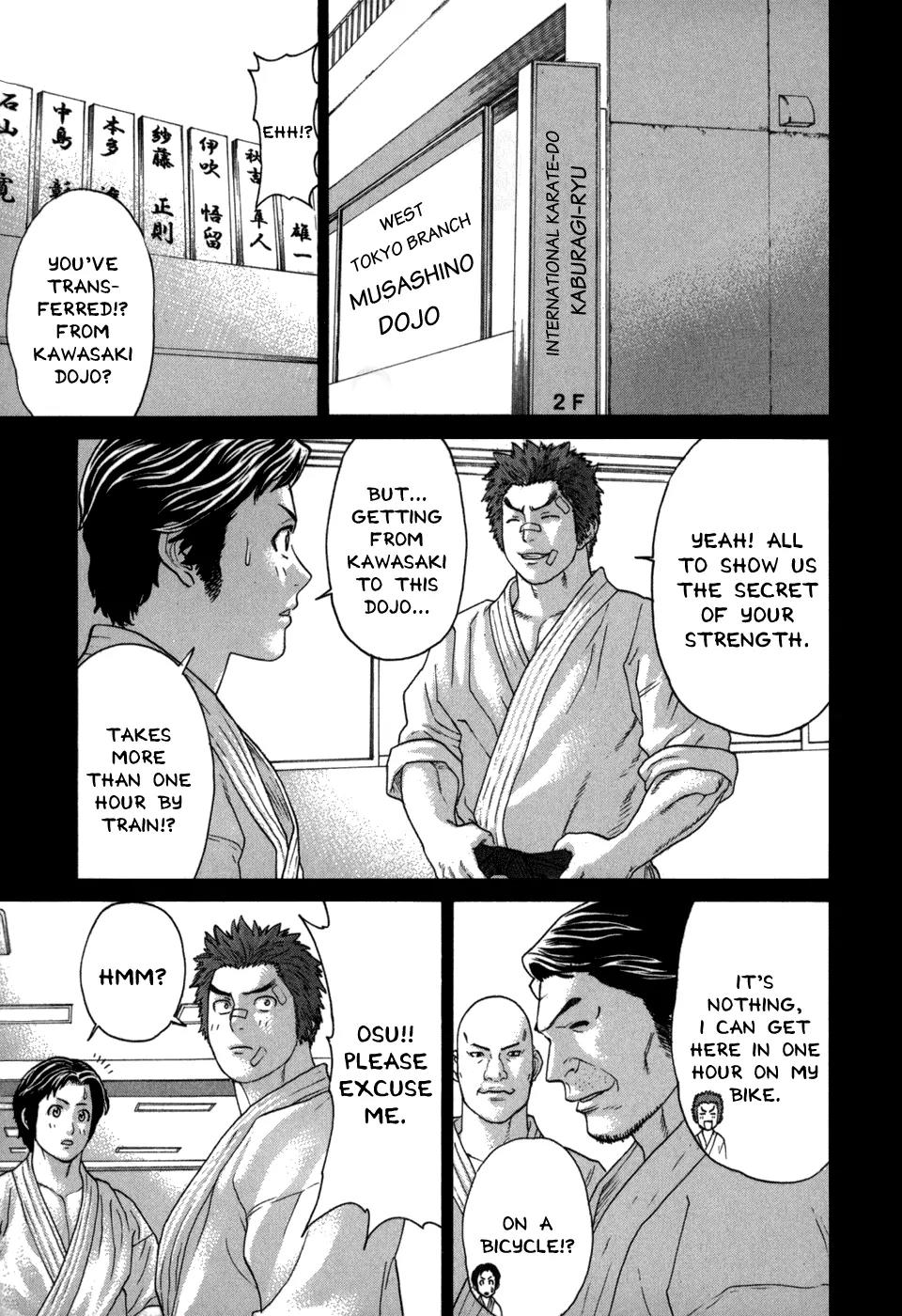 Karate Shoukoushi Kohinata Minoru Chapter 97 page 26 - Chapter 97: The Man Who Beat Back a Beast
