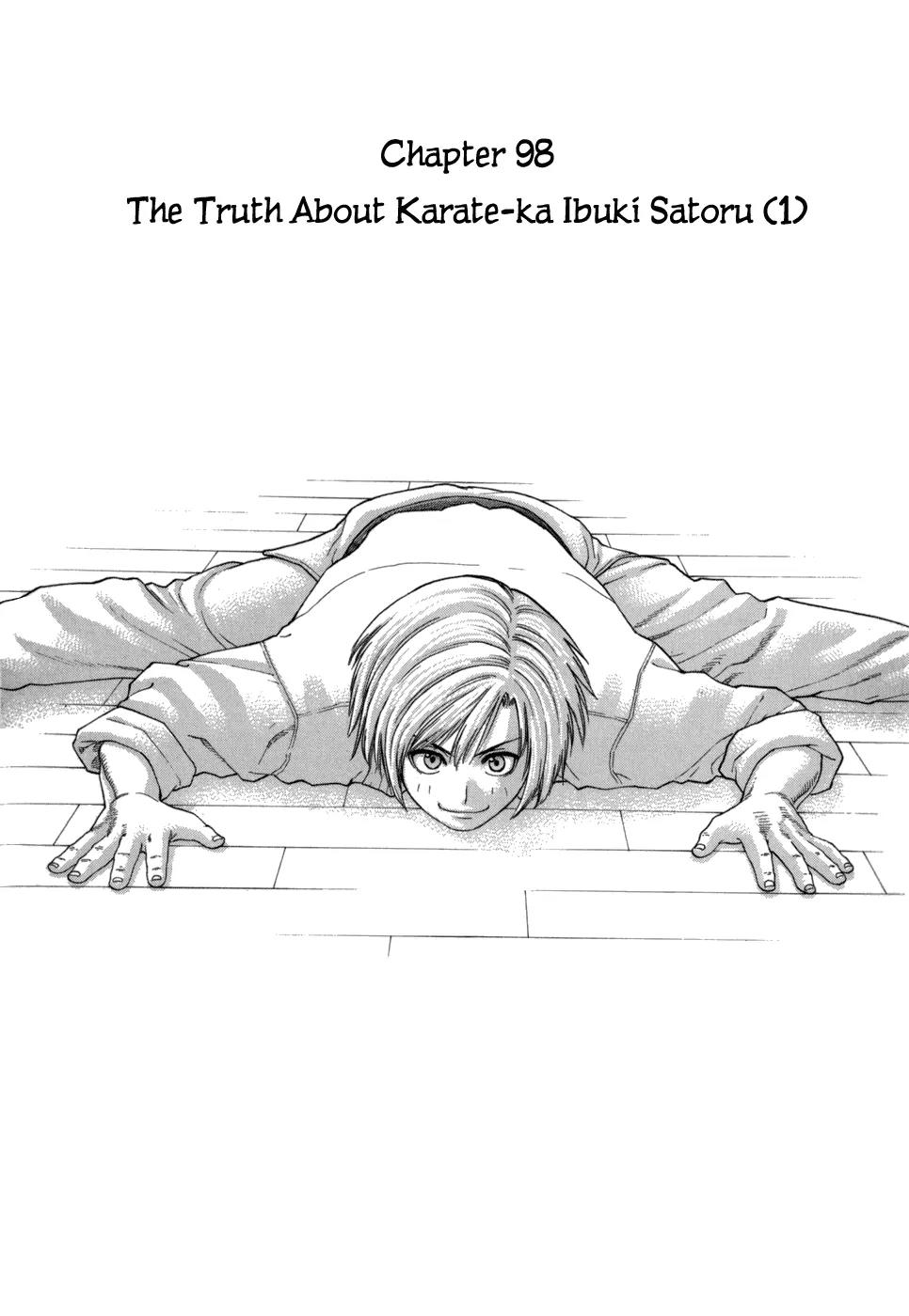 Karate Shoukoushi Kohinata Minoru Chapter 98 page 1 - Chapter 98: The Truth About Karate-ka Ibuki Satoru (1)