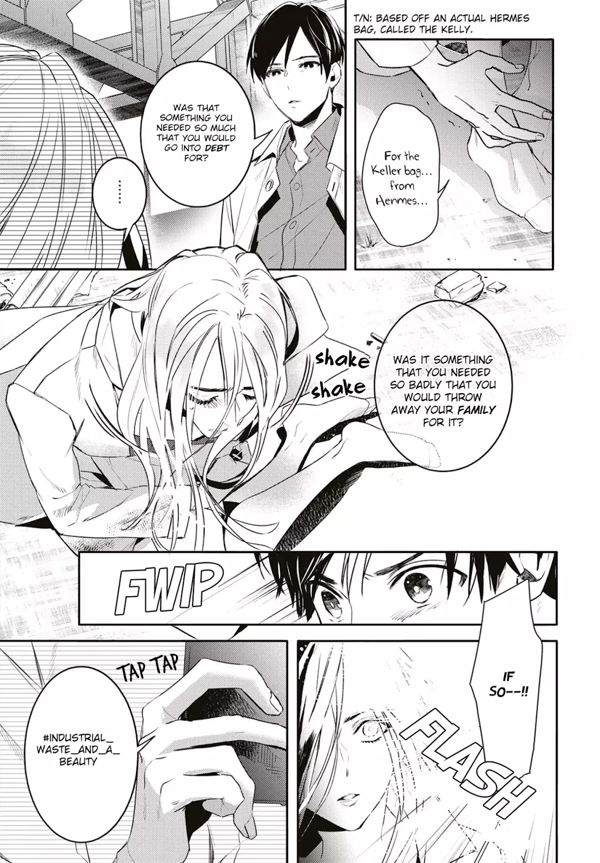 Kare ni Irai shite wa ikemasen Chapter 3.5 page 8 - Chapter 3.5