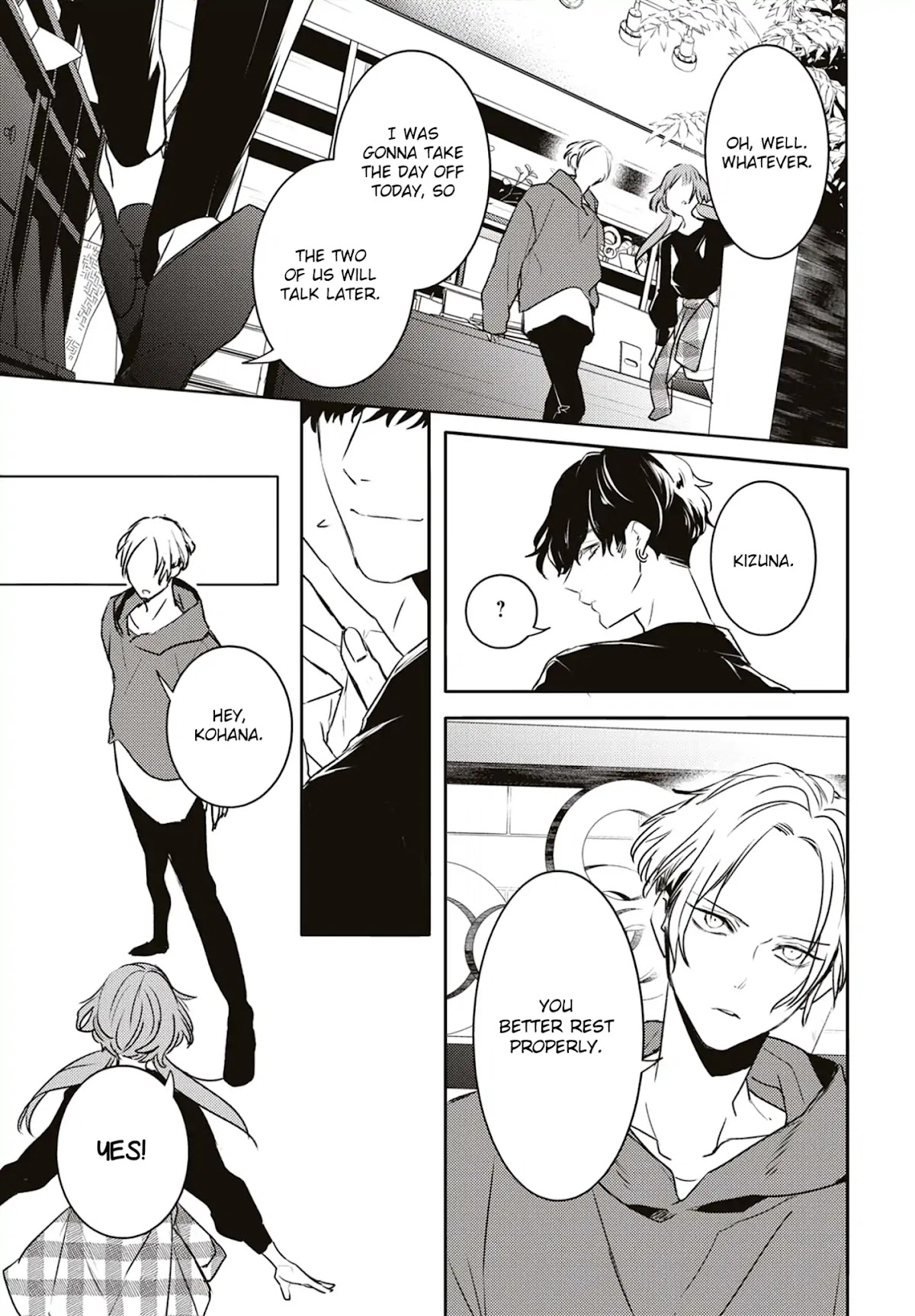 Kare ni Irai shite wa ikemasen Chapter 4 page 12 - Chapter 4