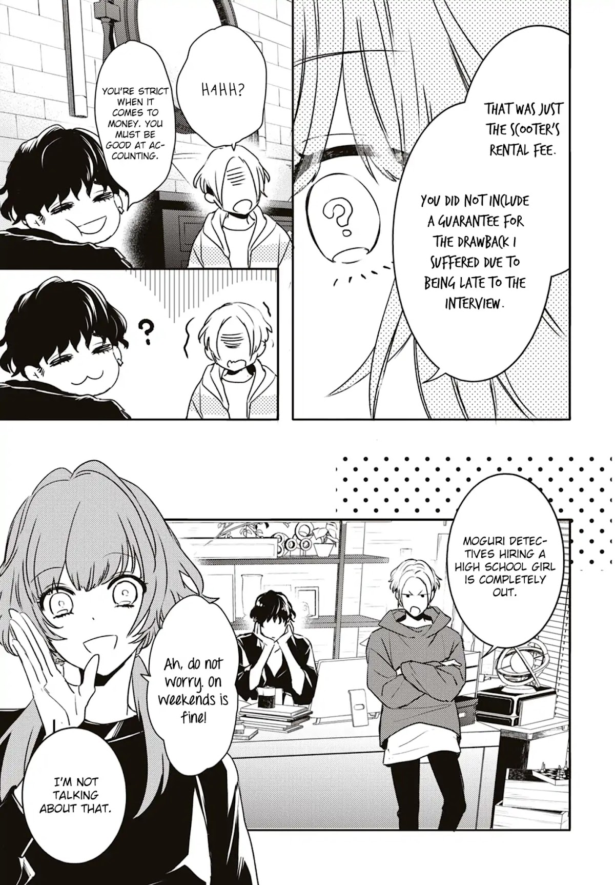 Kare ni Irai shite wa ikemasen Chapter 4 page 8 - Chapter 4