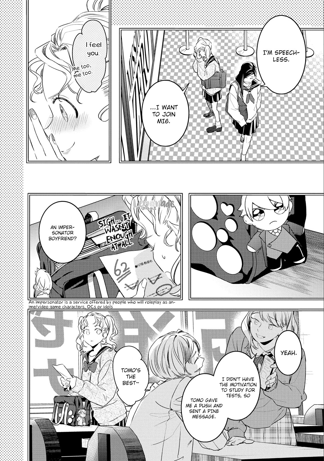 Kare ni Irai shite wa ikemasen Chapter 7 page 8 - Chapter 7: Report 7
