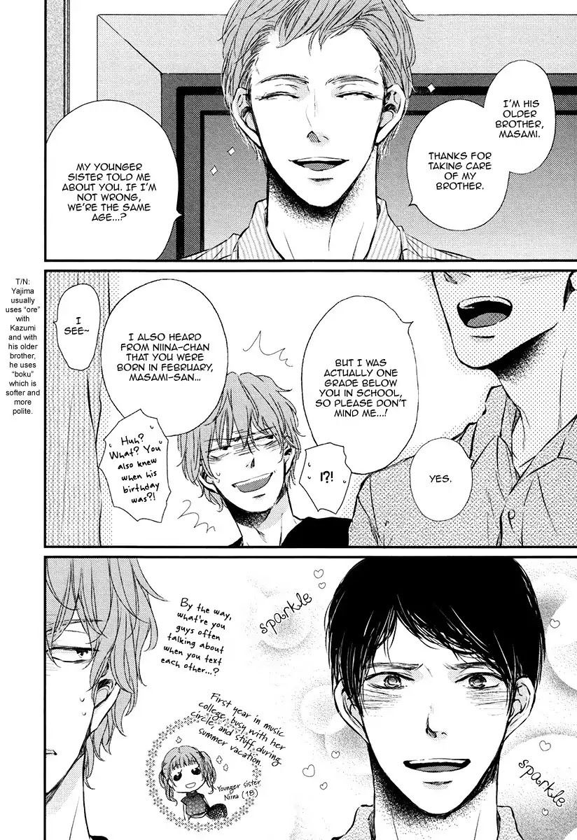 Kare no Shousou to Koi ni Tsuite Chapter 3.1 page 13 - Vol.3 Chapter 1: About His Irritation and Love 10