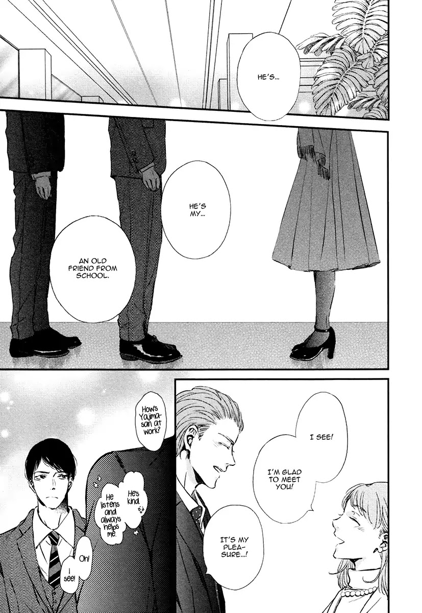 Kare no Shousou to Koi ni Tsuite Chapter 3.4 page 13 - Vol.3 Chapter 4: About His Irritation and Love 13