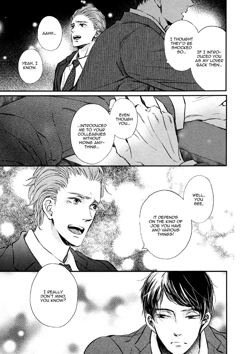 Kare no Shousou to Koi ni Tsuite Chapter 3.4 page 15 - Vol.3 Chapter 4: About His Irritation and Love 13