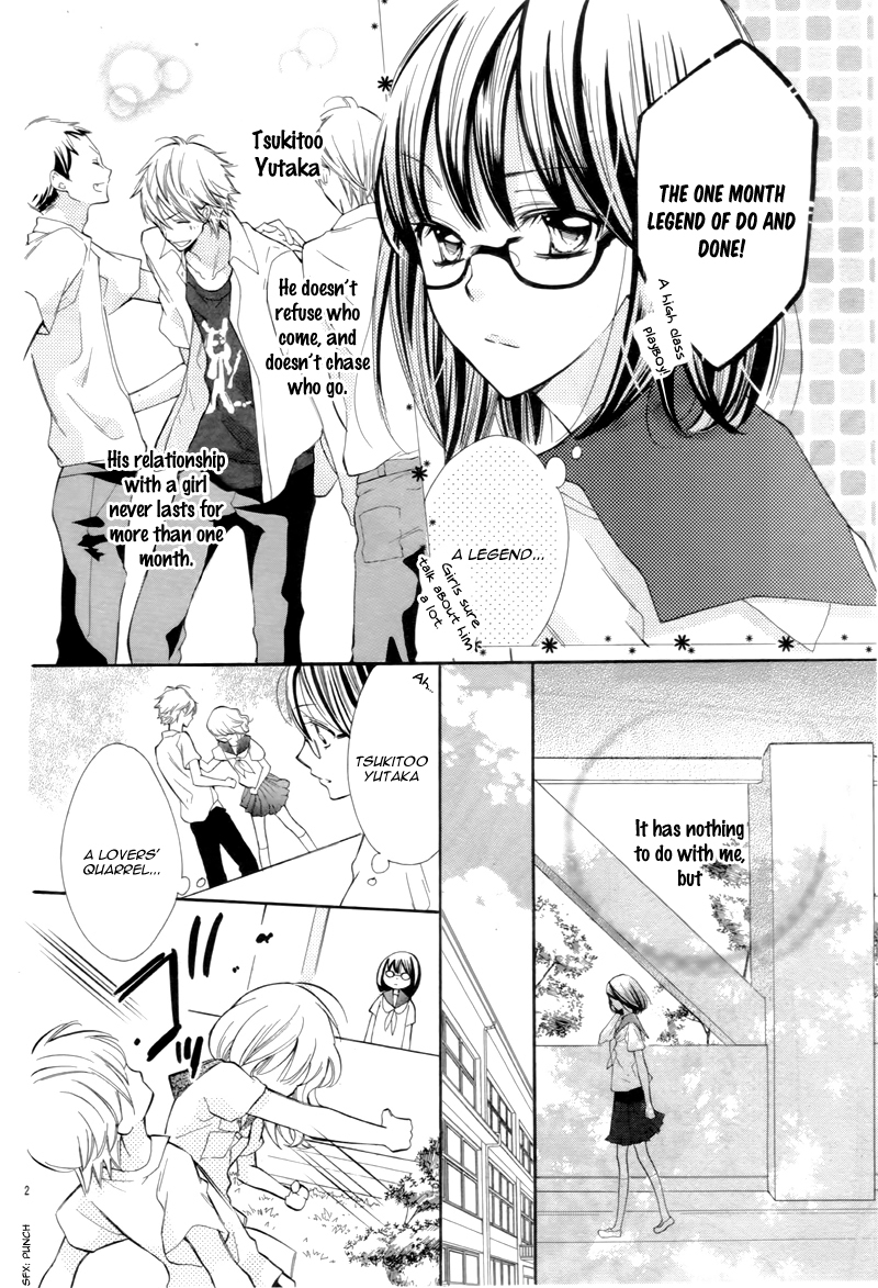 Kare no Yubisaki Chapter 1 page 8 - Chapter 1: Koi to Yokubou no Susume