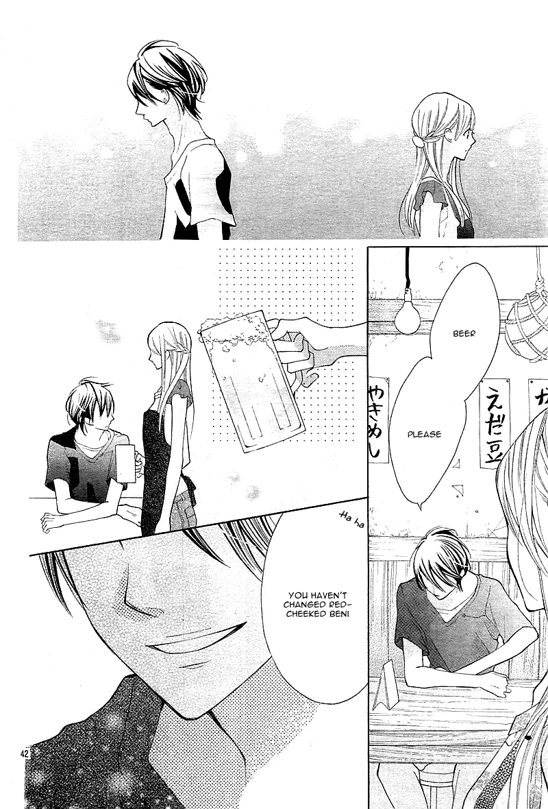 Kare no Yubisaki Chapter 3 page 40 - Chapter 3: Koi wa Beniiro