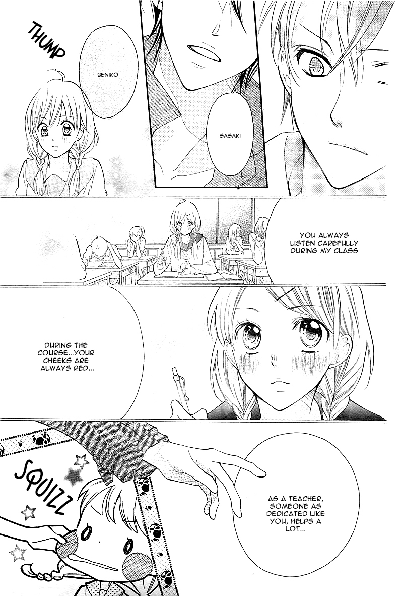 Kare no Yubisaki Chapter 3 page 8 - Chapter 3: Koi wa Beniiro