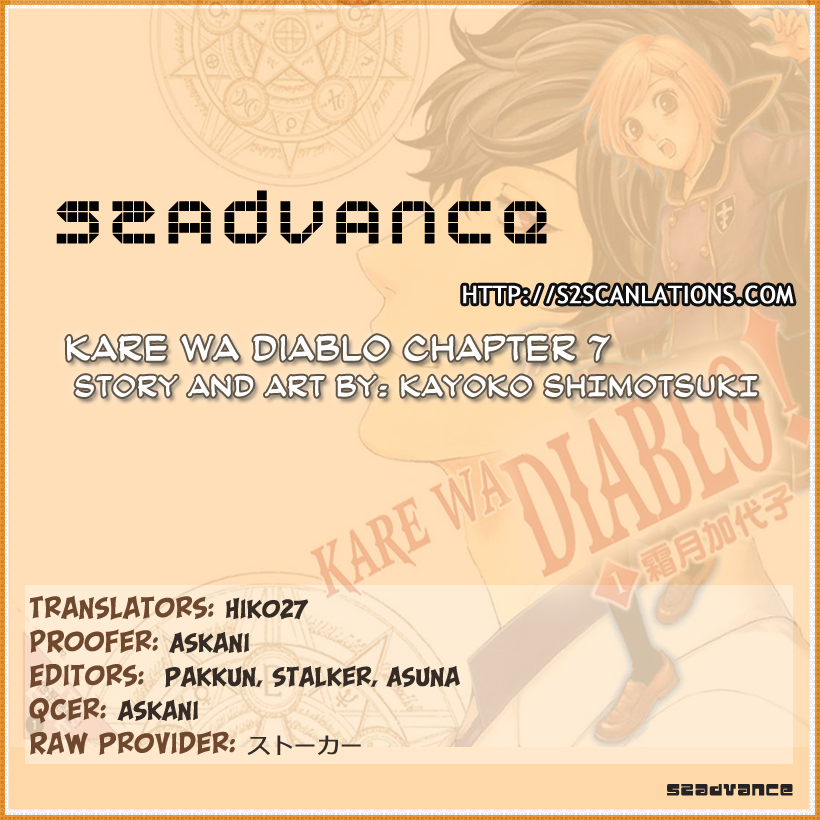 Kare wa Diablo! Chapter 7 page 1 - Chapter 7: A New Witch Appears!?