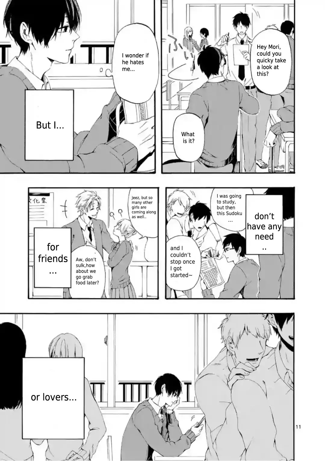 Kare wa Kanojo ni Kawaru no de Chapter 1 page 11 - Chapter 1