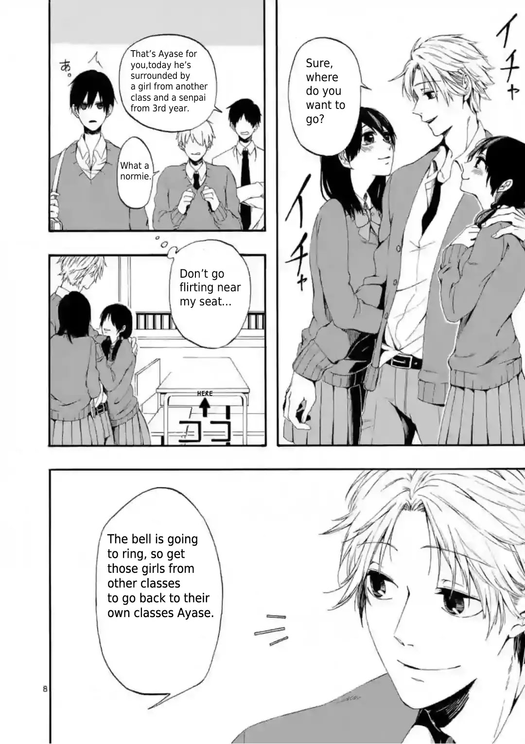 Kare wa Kanojo ni Kawaru no de Chapter 1 page 8 - Chapter 1