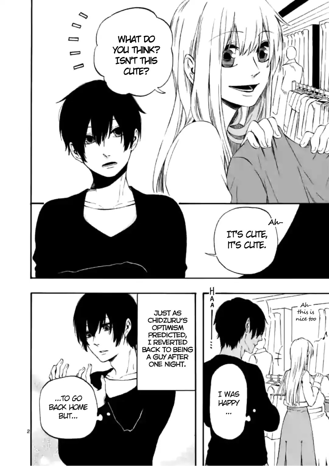 Kare wa Kanojo ni Kawaru no de Chapter 11 page 2 - Chapter 11