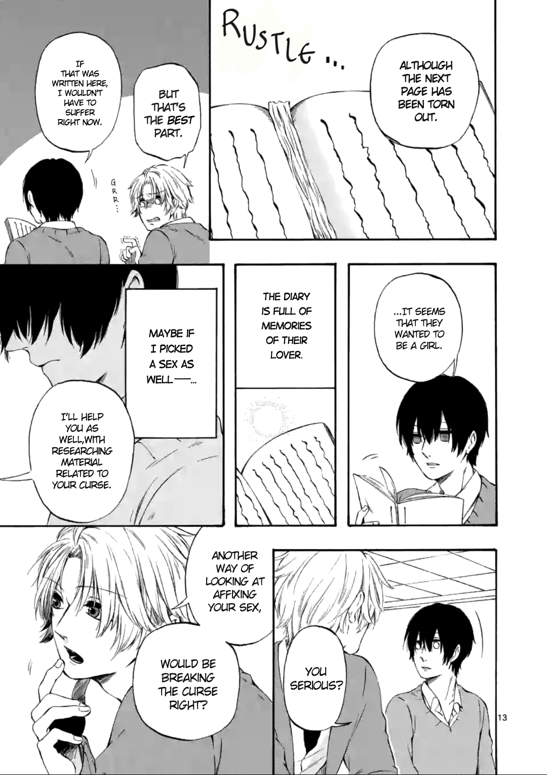 Kare wa Kanojo ni Kawaru no de Chapter 13 page 13 - Chapter 13