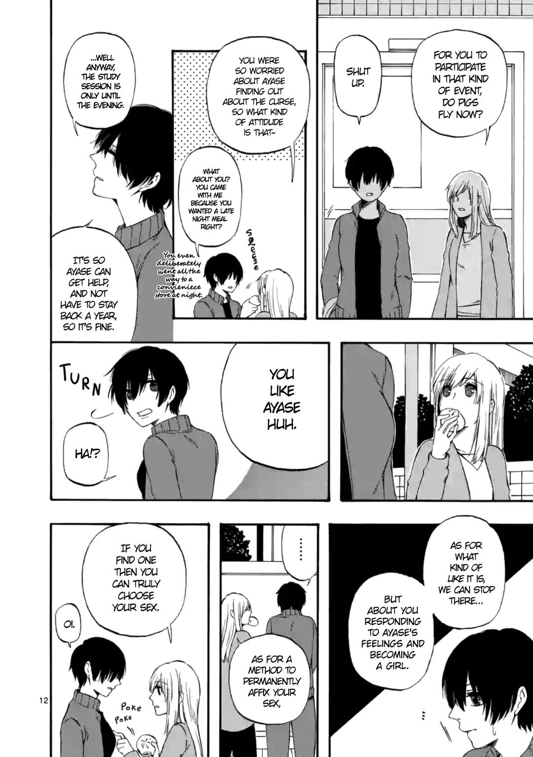 Kare wa Kanojo ni Kawaru no de Chapter 15 page 12 - Chapter 15