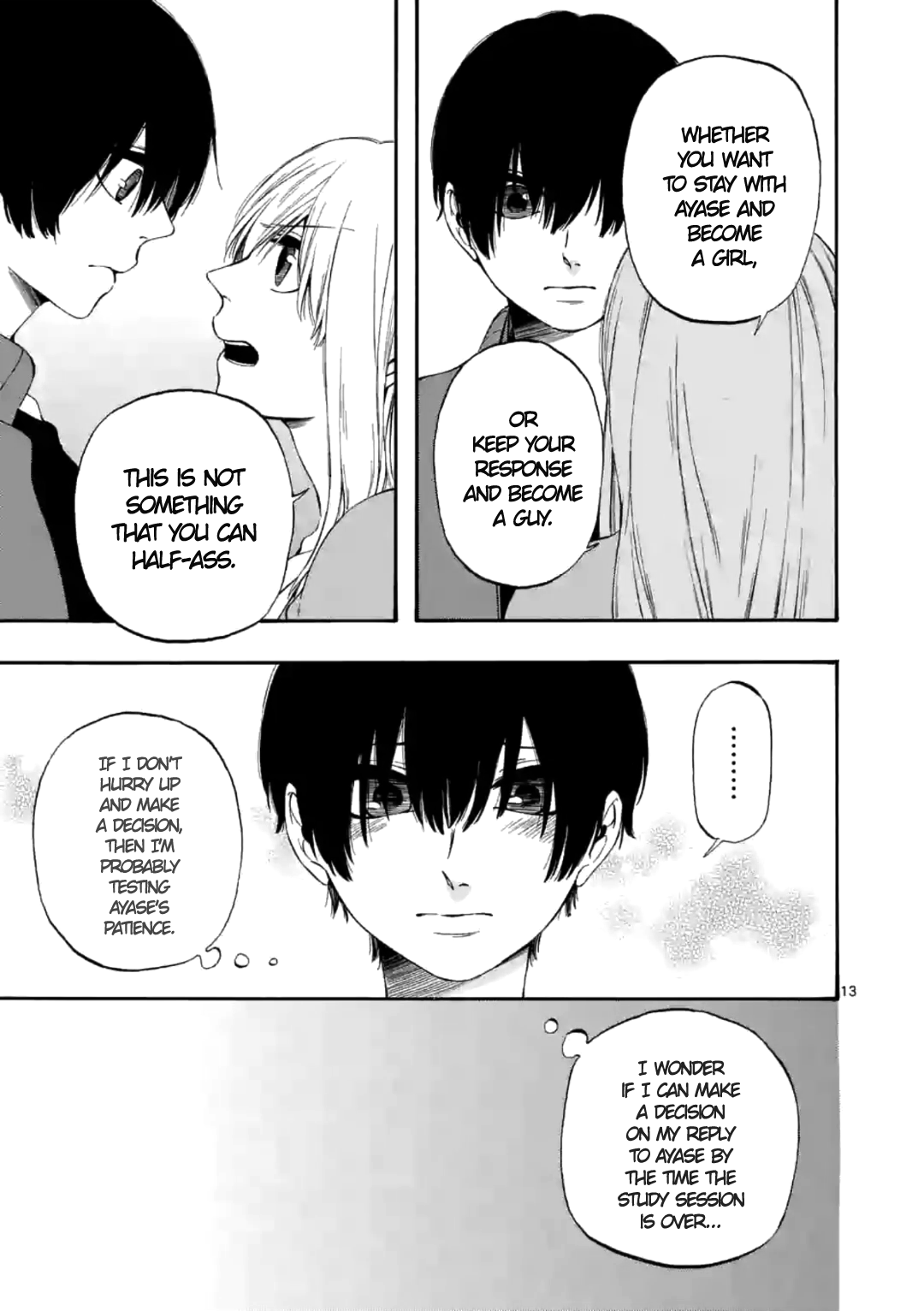 Kare wa Kanojo ni Kawaru no de Chapter 15 page 13 - Chapter 15