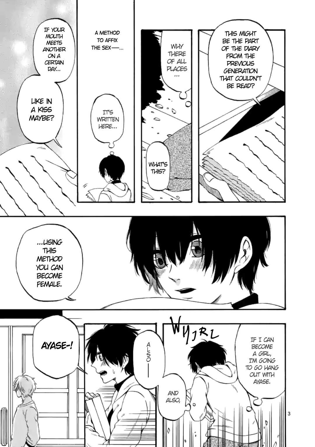 Kare wa Kanojo ni Kawaru no de Chapter 17 page 3 - Chapter 17