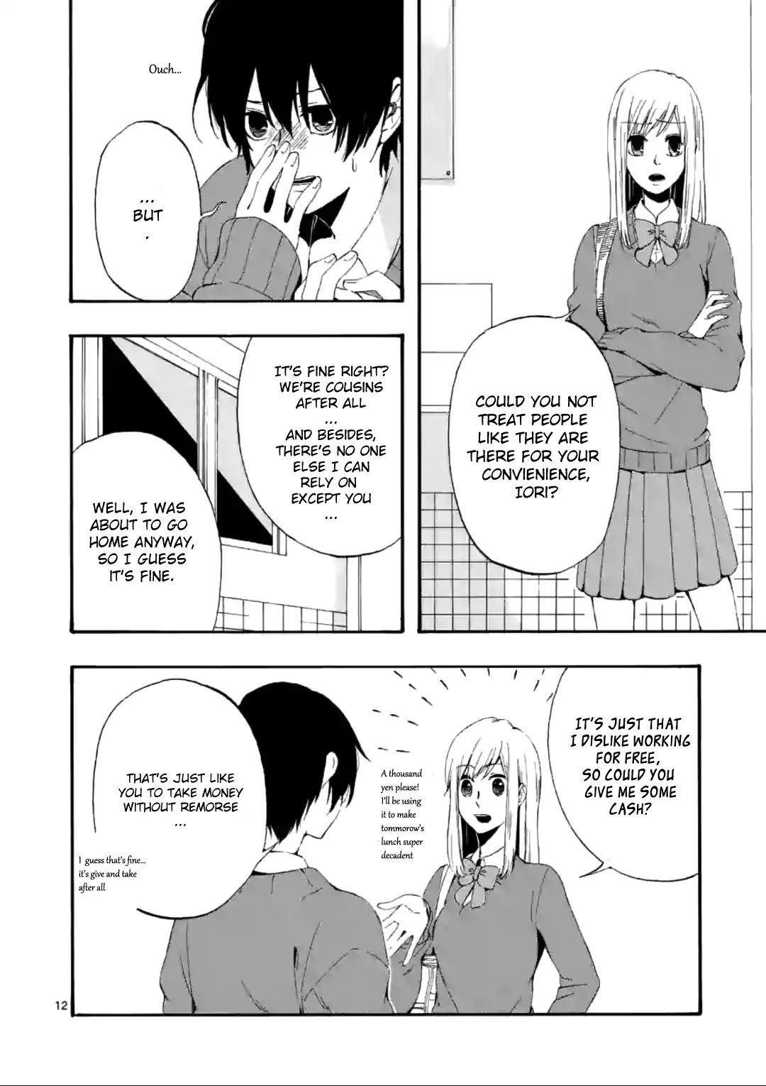 Kare wa Kanojo ni Kawaru no de Chapter 2 page 12 - Chapter 2