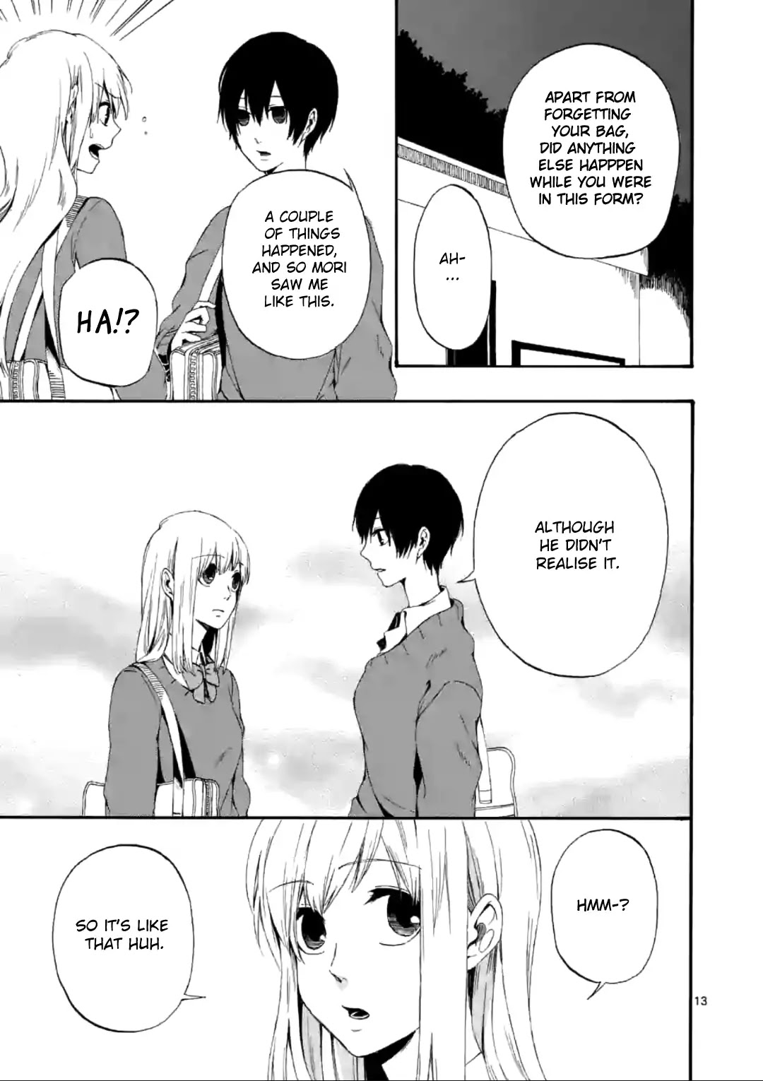 Kare wa Kanojo ni Kawaru no de Chapter 2 page 13 - Chapter 2