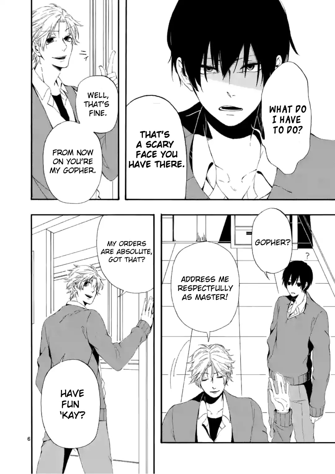 Kare wa Kanojo ni Kawaru no de Chapter 3 page 6 - Chapter 3
