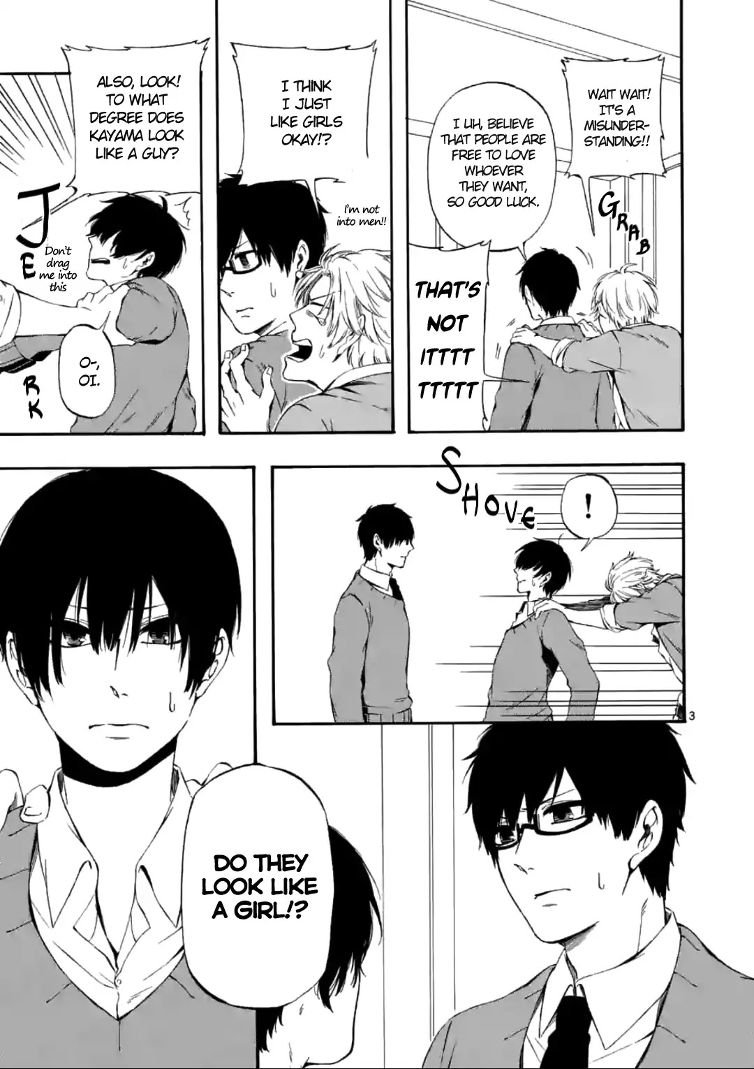 Kare wa Kanojo ni Kawaru no de Chapter 7 page 3 - Chapter 7