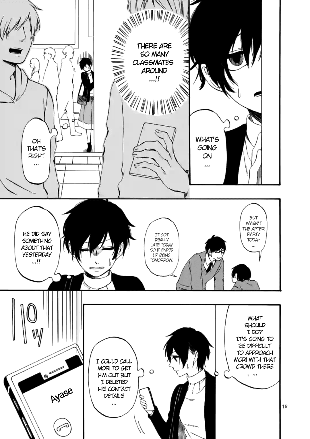 Kare wa Kanojo ni Kawaru no de Chapter 8 page 15 - Chapter 8