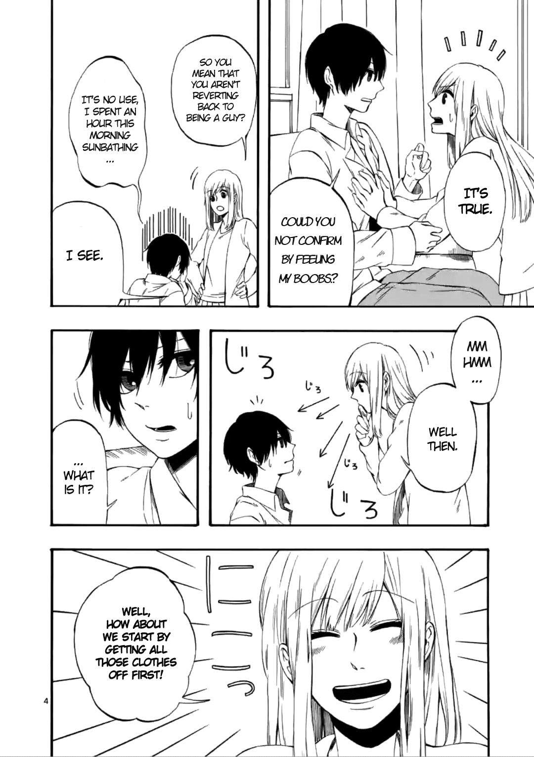 Kare wa Kanojo ni Kawaru no de Chapter 8 page 4 - Chapter 8