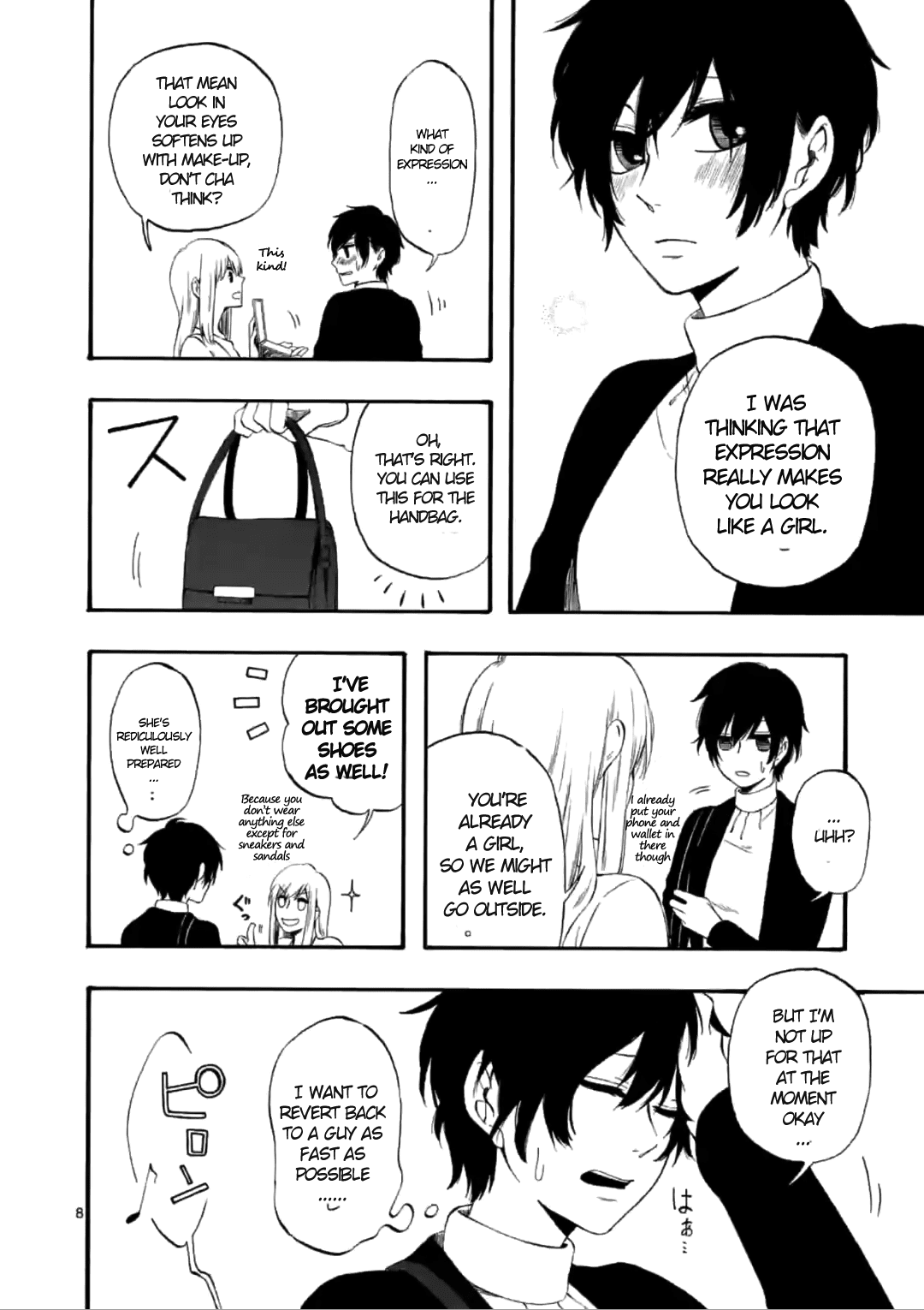 Kare wa Kanojo ni Kawaru no de Chapter 8 page 8 - Chapter 8