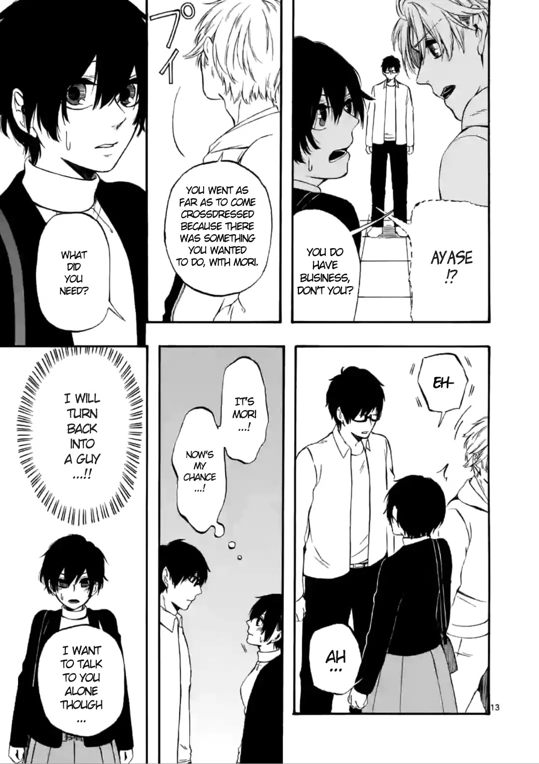 Kare wa Kanojo ni Kawaru no de Chapter 9 page 13 - Chapter 9