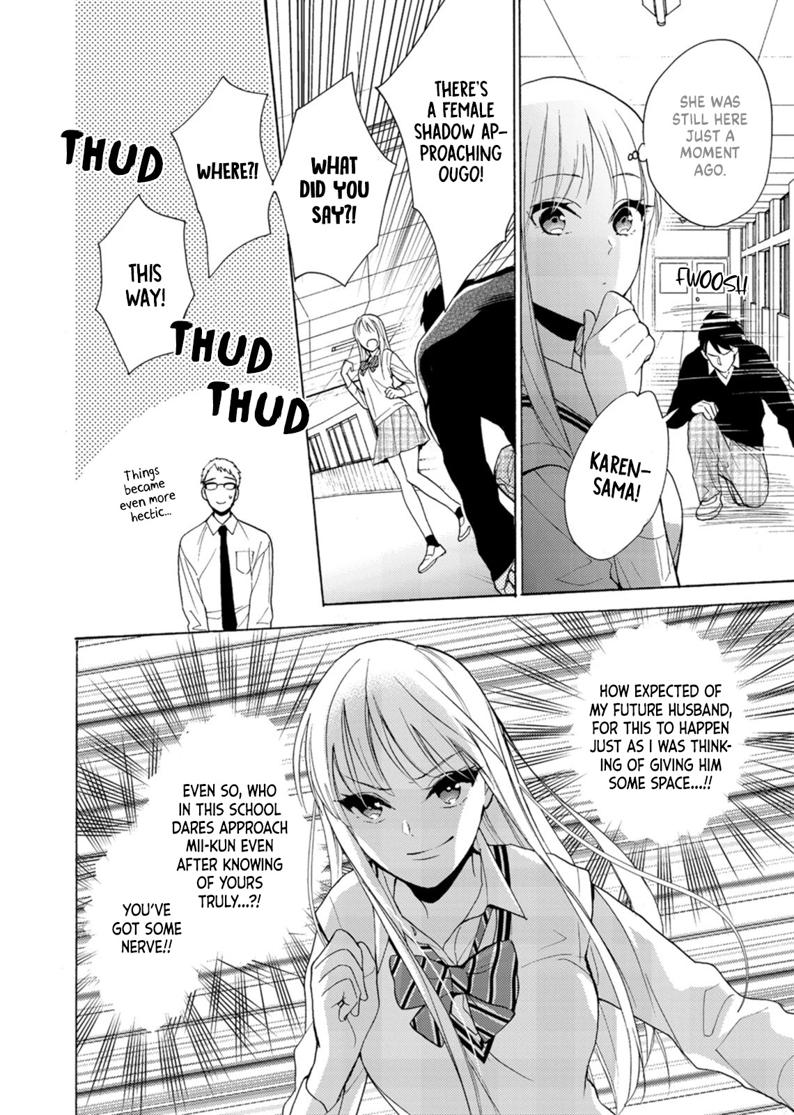 Karen Ichijou Tempts Him Chapter 4 page 8 - Chapter 4