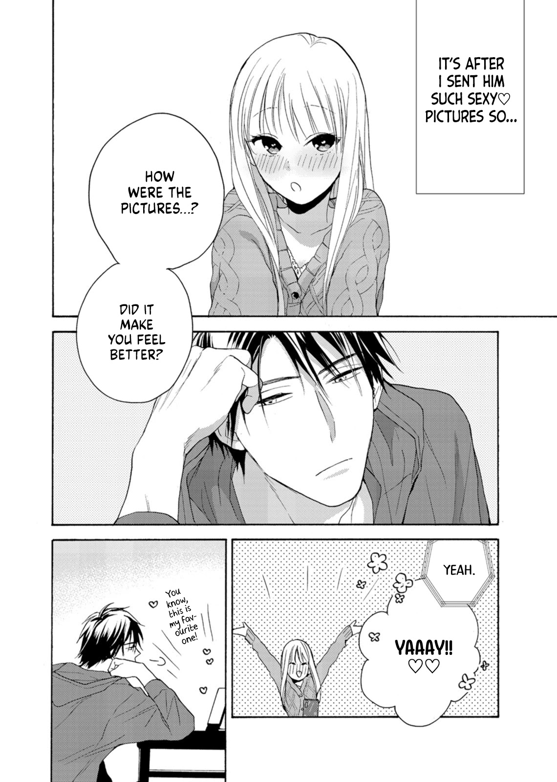 Karen Ichijou Tempts Him Chapter 6.2 page 15 - Chapter 6.2: Can't Get Enough of Each Other