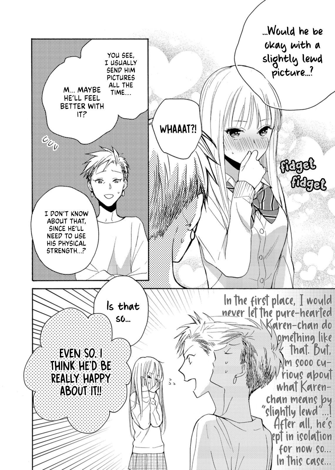 Karen Ichijou Tempts Him Chapter 6.2 page 9 - Chapter 6.2: Can't Get Enough of Each Other