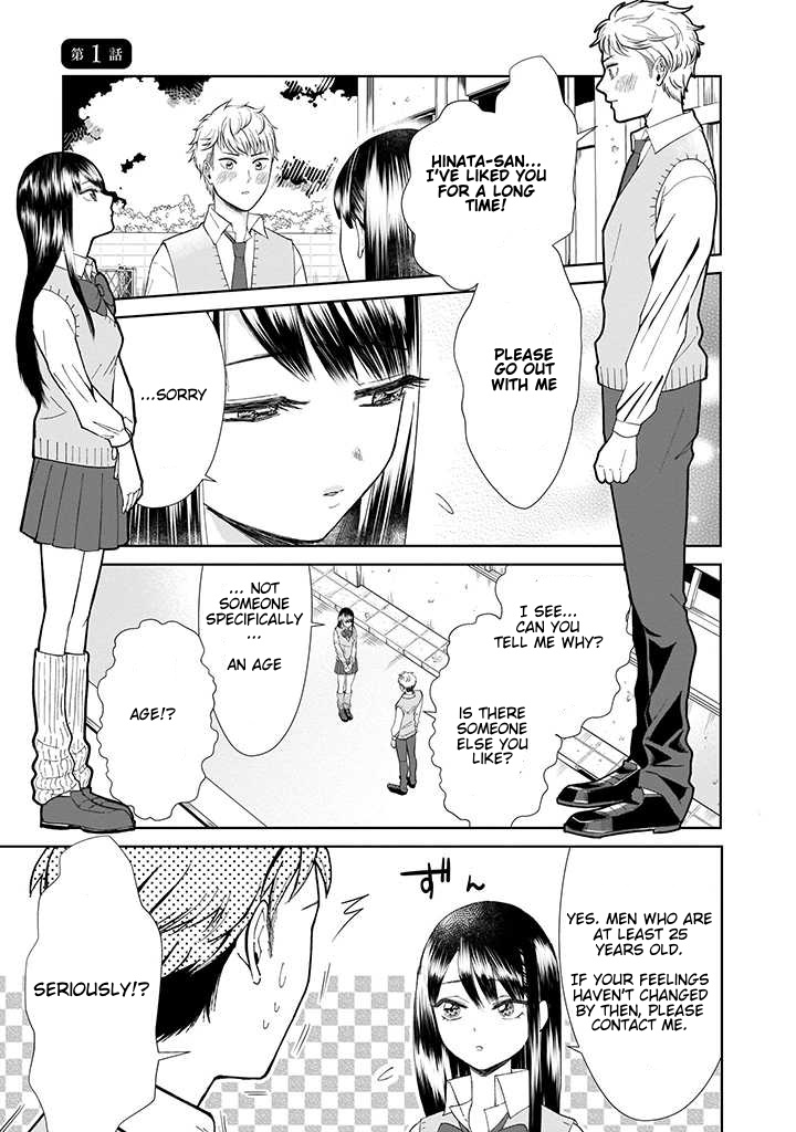 Karesen joshikousei to tokikake ojisan Chapter 1 page 1 - Chapter 1: I want to get closer
