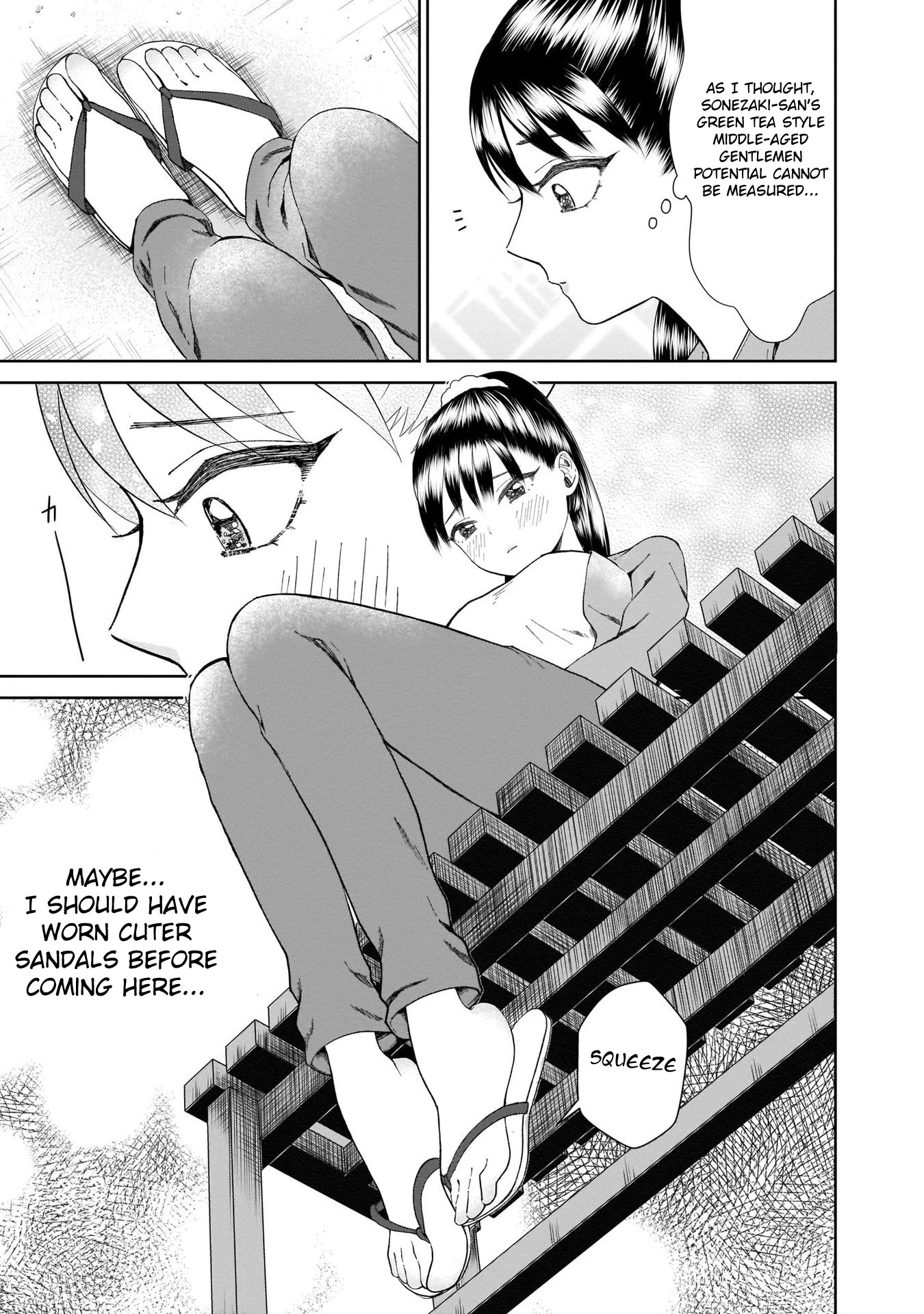 Karesen joshikousei to tokikake ojisan Chapter 4 page 13 - Chapter 4: It's Not Much But...