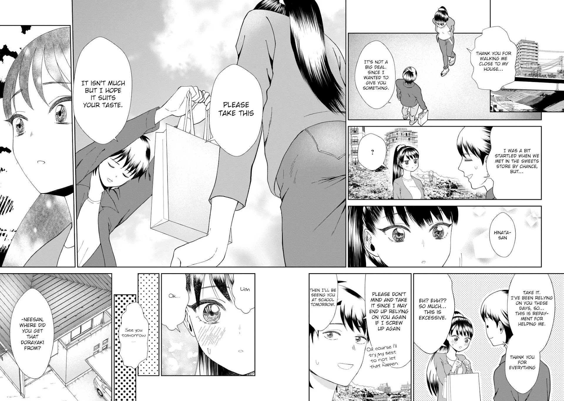 Karesen joshikousei to tokikake ojisan Chapter 4 page 14 - Chapter 4: It's Not Much But...