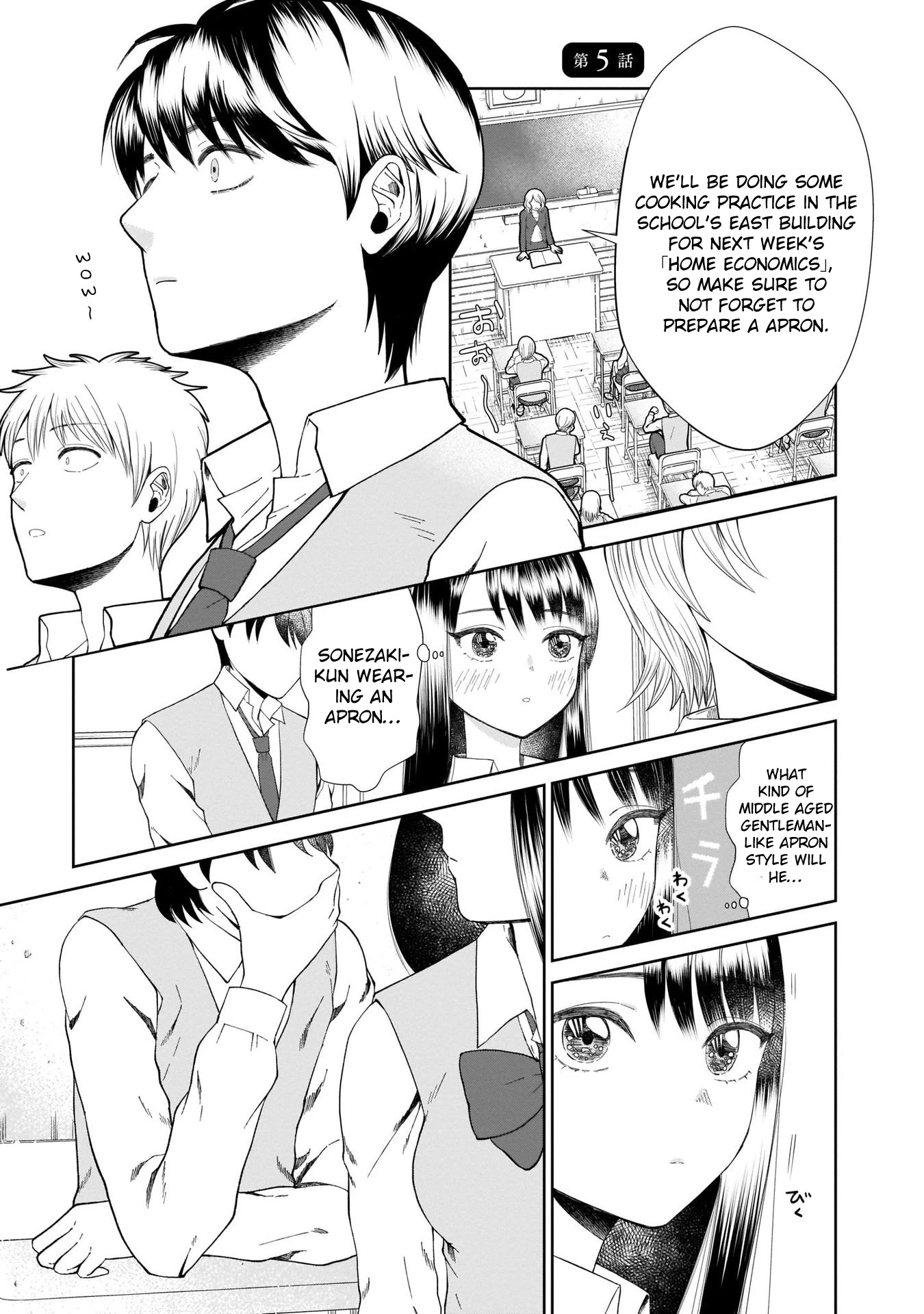 Karesen joshikousei to tokikake ojisan Chapter 5 page 1 - Chapter 5: A New Emotion