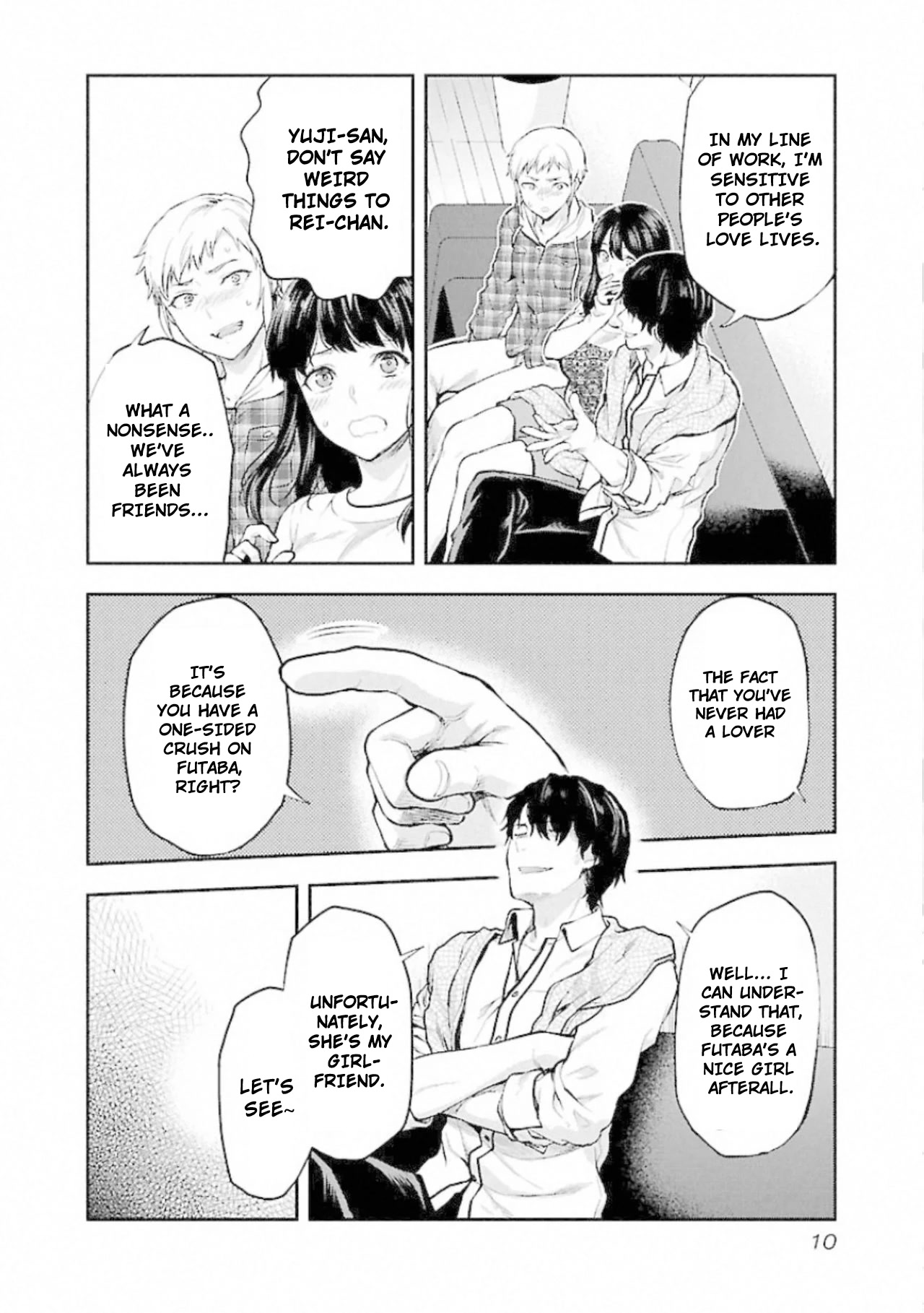 Kareshi ga Iru no ni Chapter 7 page 10 - Chapter 7: Case File #7