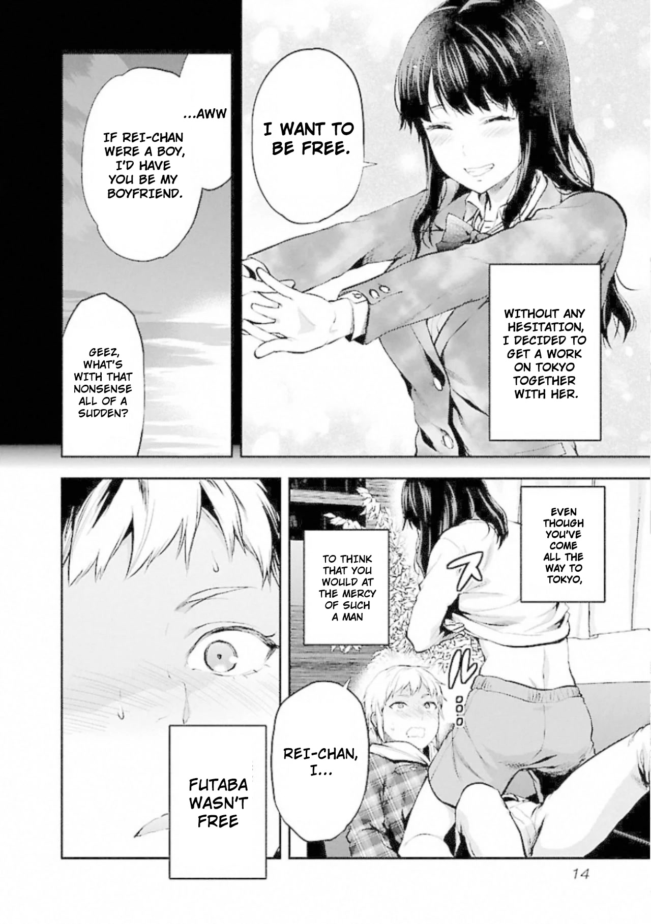 Kareshi ga Iru no ni Chapter 7 page 14 - Chapter 7: Case File #7