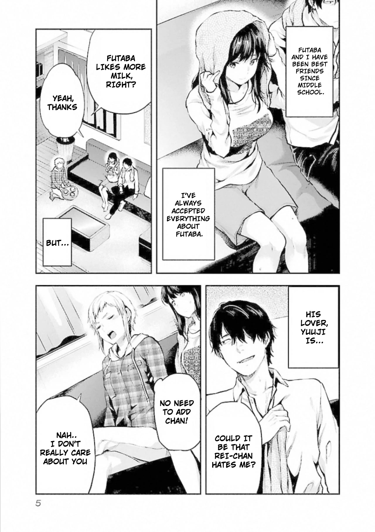 Kareshi ga Iru no ni Chapter 7 page 5 - Chapter 7: Case File #7