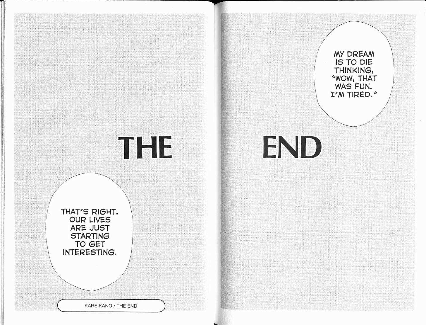 Kareshi Kanojo no Jijou Chapter 102 page 36 - Chapter 102: Nothing Better Last Waltz [END]
