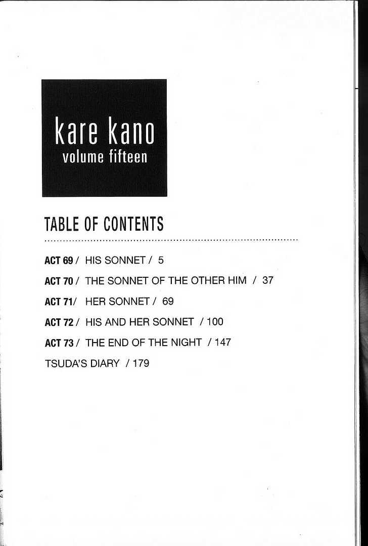 Kareshi Kanojo no Jijou Chapter 69 page 6 - Chapter 69 : His Sonnet