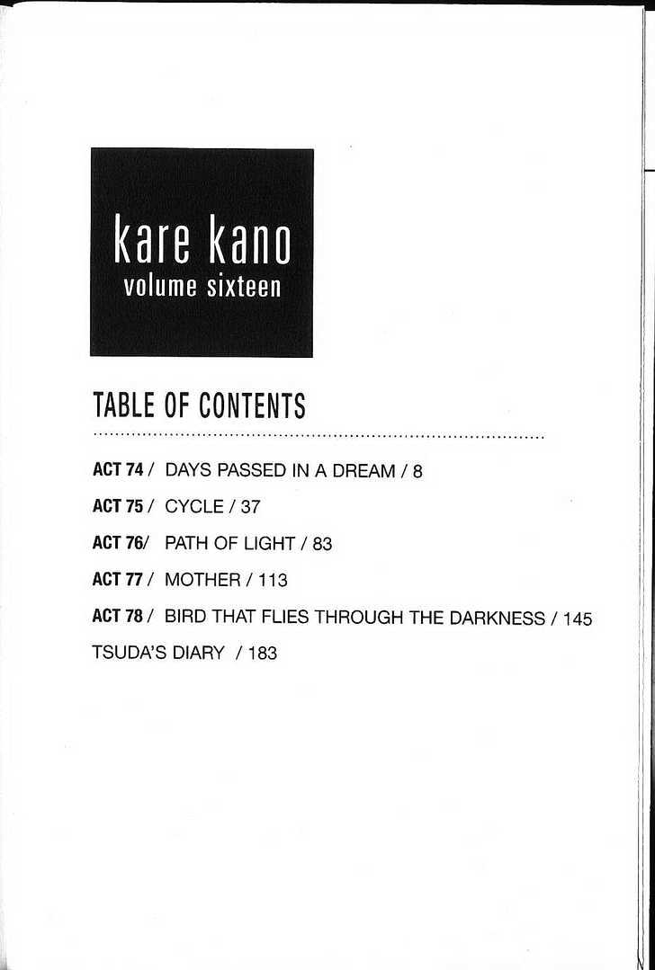 Kareshi Kanojo no Jijou Chapter 74 page 6 - Chapter 74 : Days Passed in a Dream