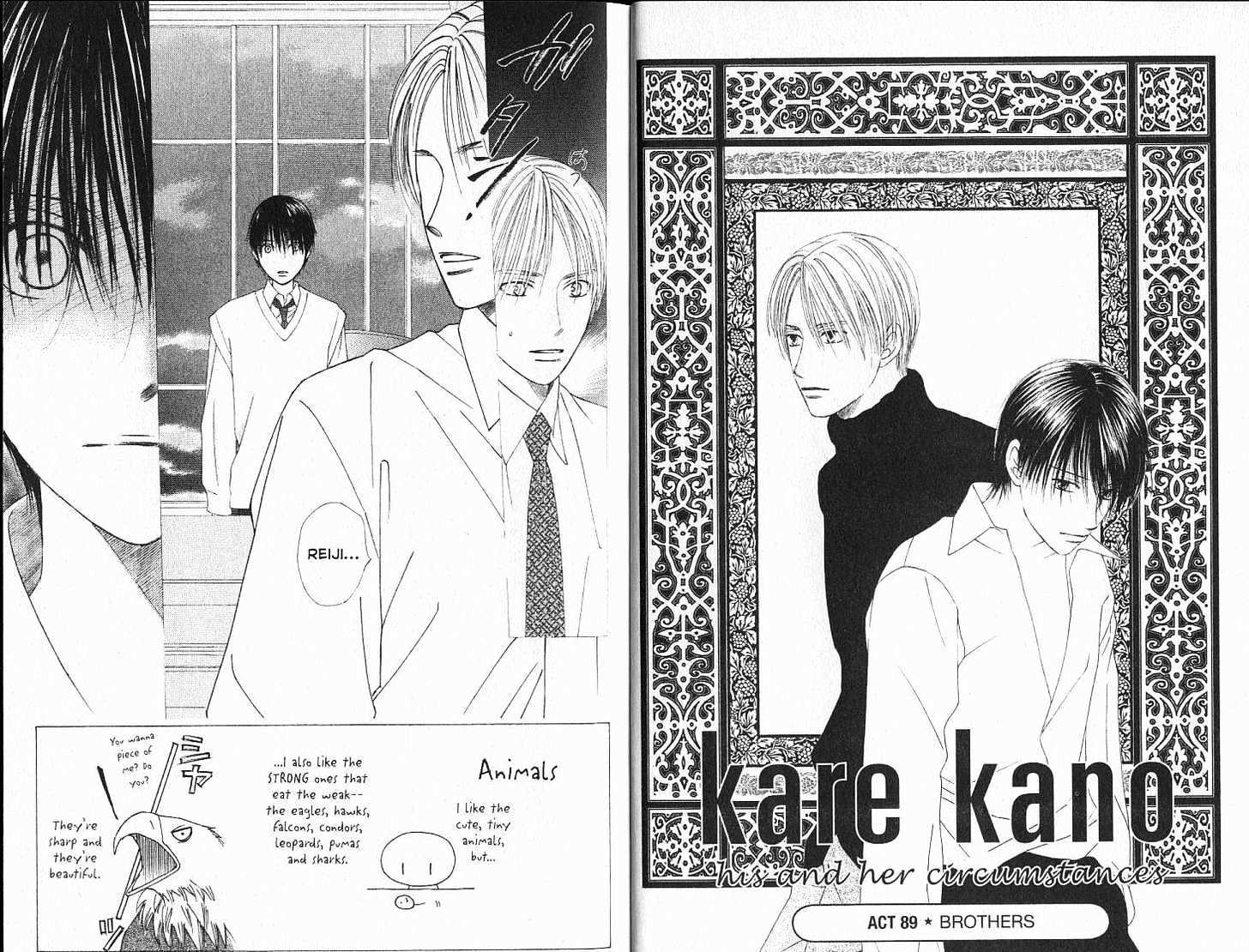 Kareshi Kanojo no Jijou Chapter 89 page 6 - Chapter 89: Brothers