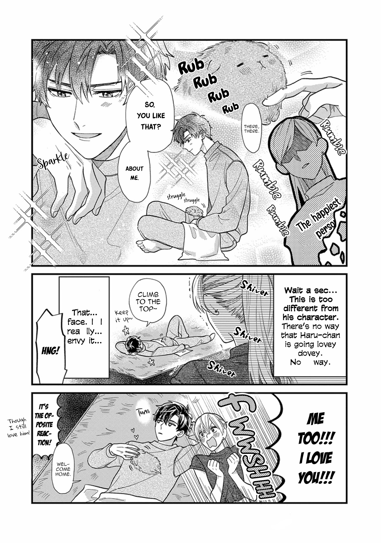 Kareshi no Koto ga Suki Sugite Kyou mo Zenryoku de Ikiru!!! Chapter 2 page 3 - Chapter 2