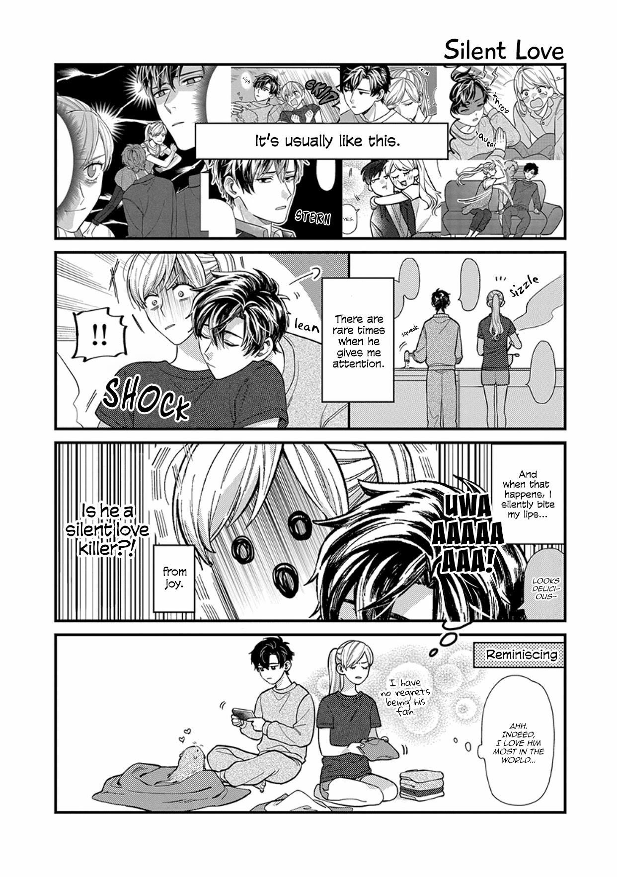 Kareshi no Koto ga Suki Sugite Kyou mo Zenryoku de Ikiru!!! Chapter 4 page 10 - Chapter 4